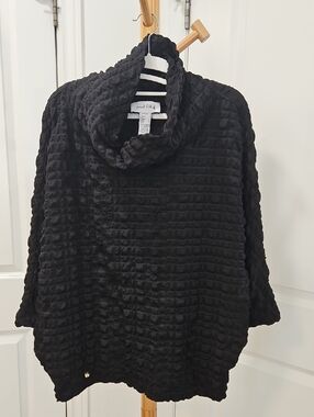 Joseph Ribkoff Elegant Crepe Black Top